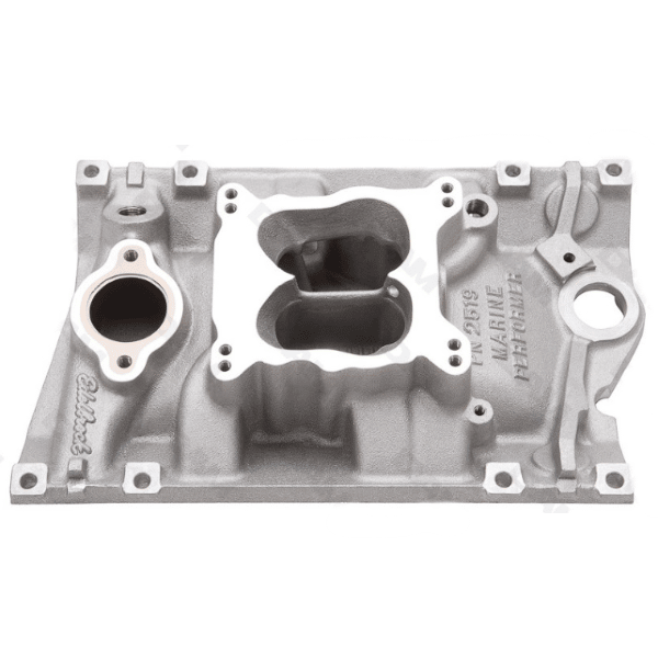 DM-PA262AL-4C - Collecteur admission GM V6 4 BBL - VORTEC - Aluminium - EDELBROCK - Mercruiser 824330T1 / Volvo Penta 3855806