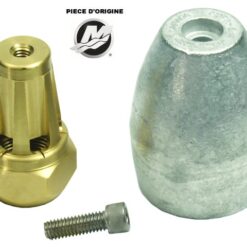 BK-809666A02 - Kit écrou hélice + anodes Bravo 3 Mercruiser Kit écrou hélice + anodes Bravo 3 Mercruiser 809666A02