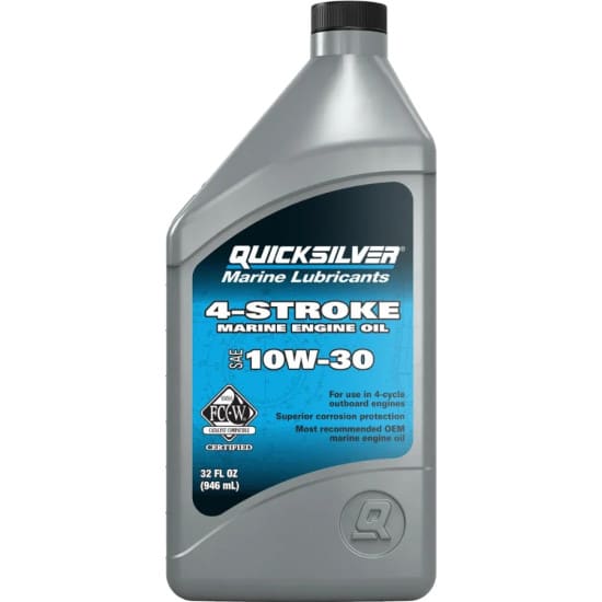 HUILE HORD BORD 4T QUICKSILVER 10W30 1L 8M0206950
