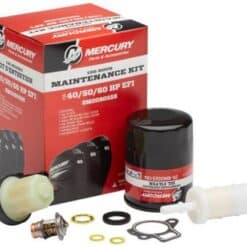Kit entretien 100h pour moteur Hors-Bord d'origine Mercury Mariner 40 à 60 CV EFI 4 temps 4 cylindres